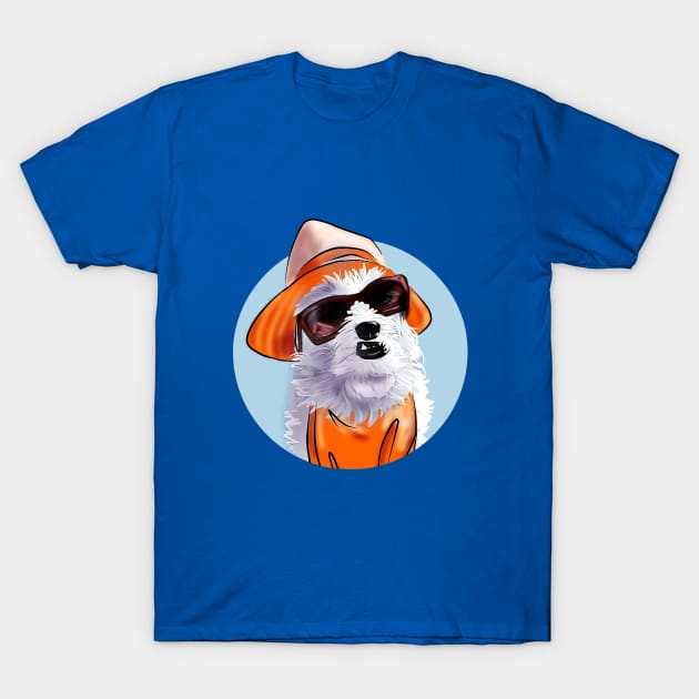 Summer Maltese T-Shirt by obeymydog